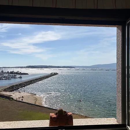 Vista Puerto Deportivo Apartamento Vilanova de Arousa
